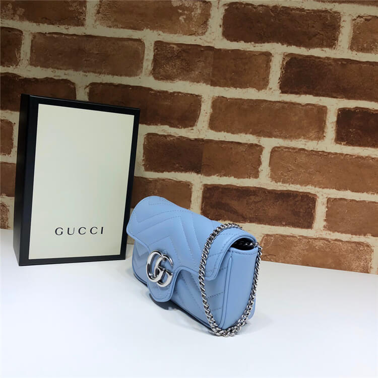 Gucci GG Marmont Matelasse Leather Super Mini Bag - Onlinefakes
