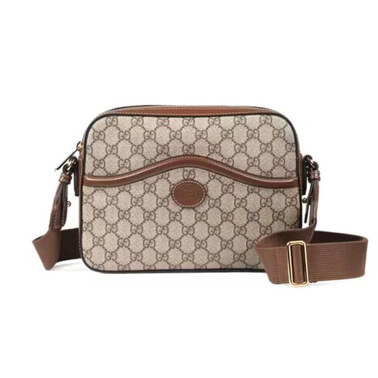 Gucci Messenger Bag With Interlocking G - Onlinefakes